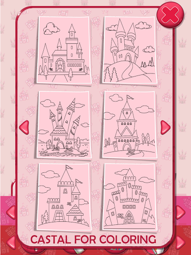 Castle Kids Coloring Book截图2