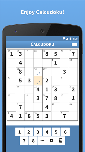 Calcudoku · Math Puzzles截图1