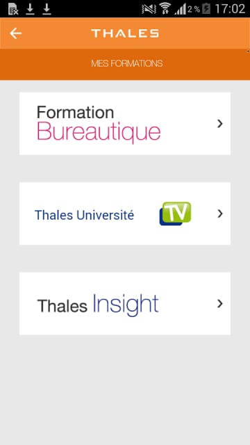 Thales Universit&eacute; Mobile截图6