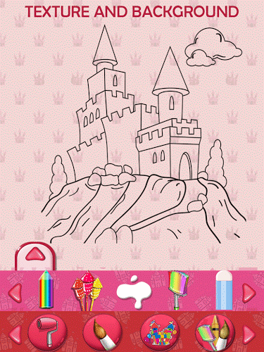 Castle Kids Coloring Book截图4