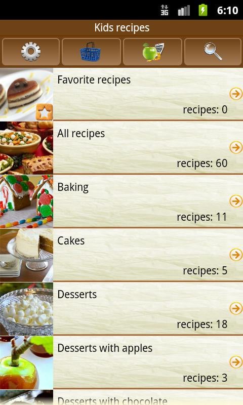 Kids recipes截图3