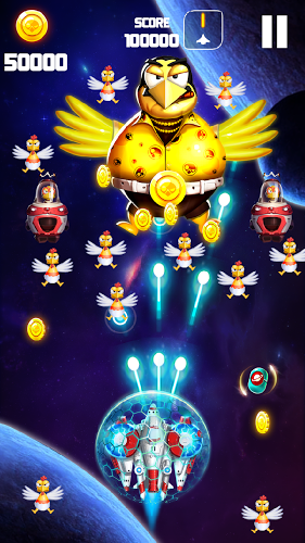 Chicken Shooter: Crazy Invader截图4