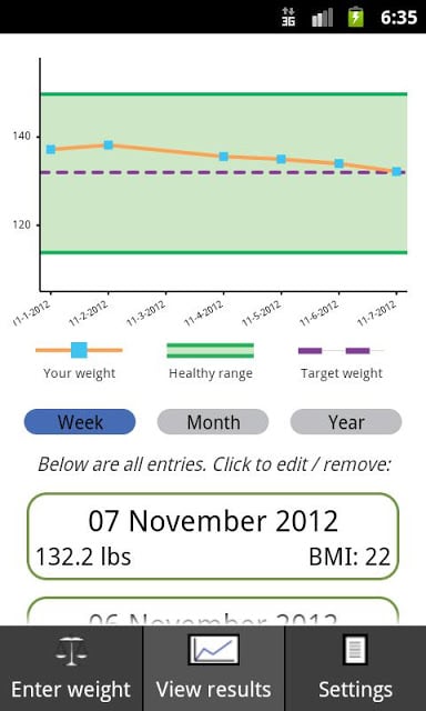 Track my weight截图4