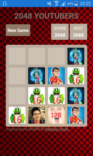 2048 YOUTUBERS截图4