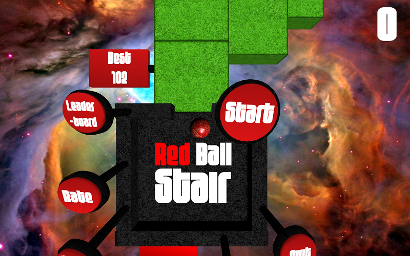 Red Ball Stair截图1