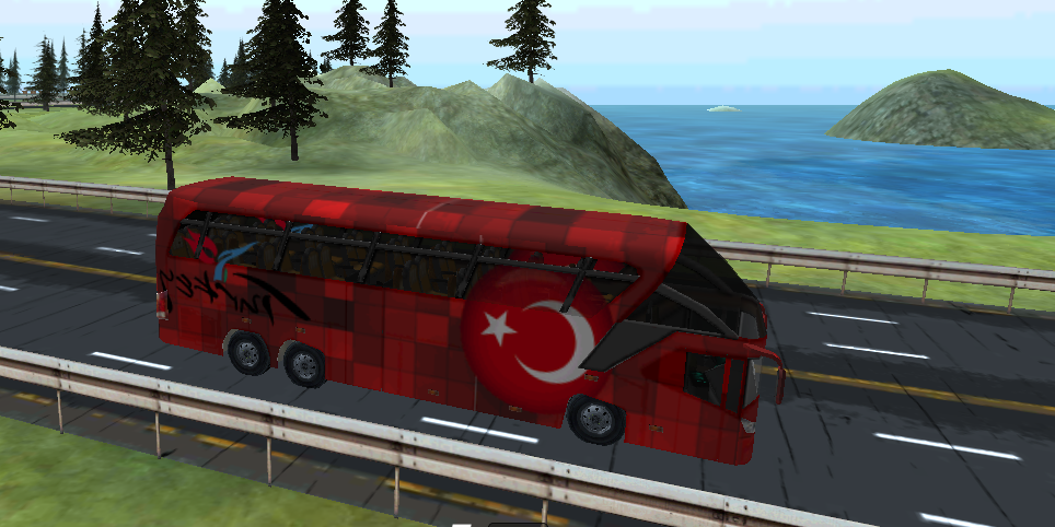 Soccer Team Bus Simulator 3D截图5