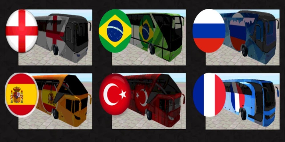 Soccer Team Bus Simulator 3D截图1