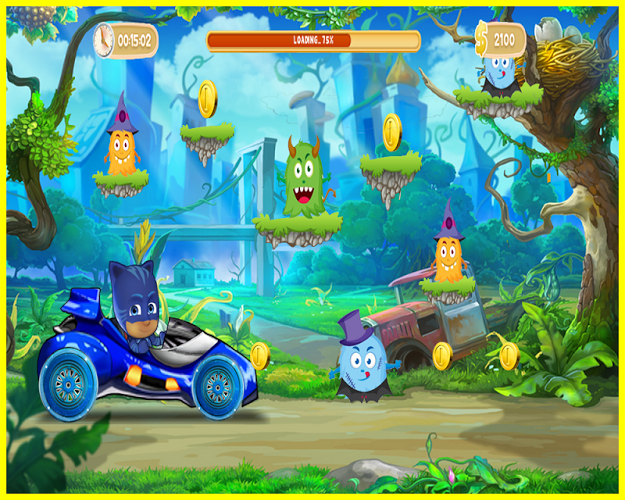 Cat Boy Pj Racing Mask截图1