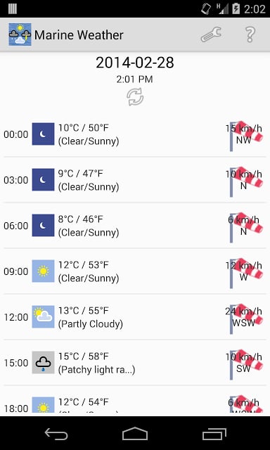 WorldWide Weather Marine free截图3