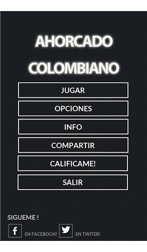 Ahorcado Colombiano截图1