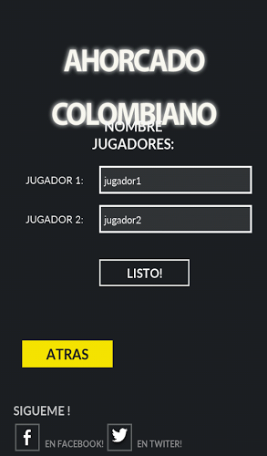 Ahorcado Colombiano截图4