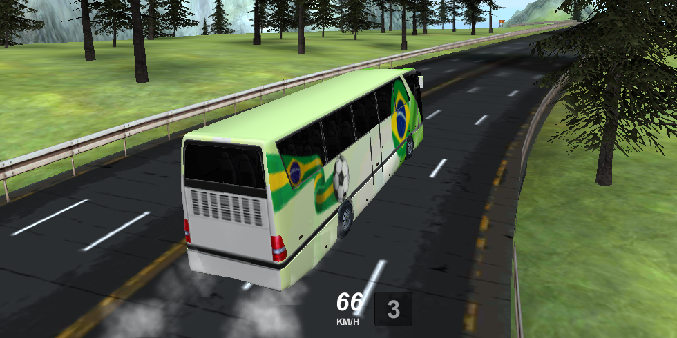 Soccer Team Bus Simulator 3D截图3