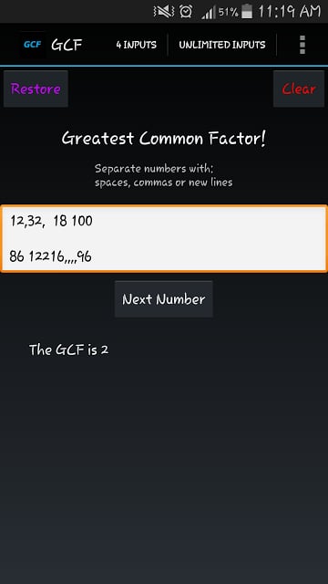 Greatest Common Factor!截图5