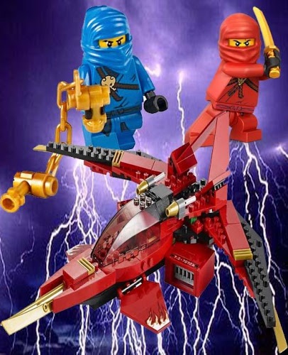 Warrior NinjaGO Shadow Puzzle截图1