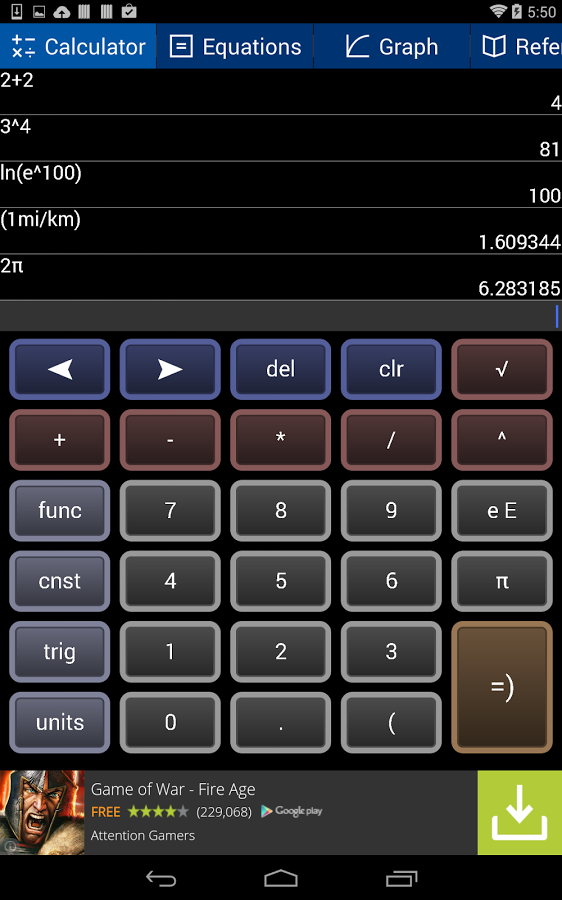 免费图形计算器:Free Graphing Calculator截图6