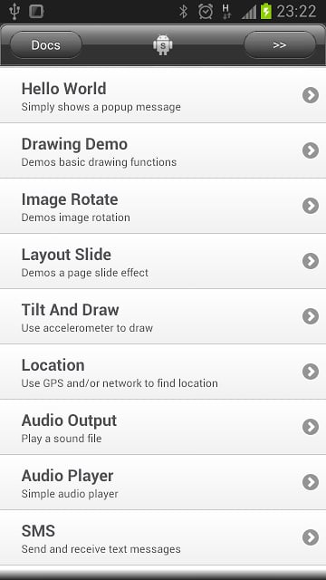 AndroidScript programming IDE截图1