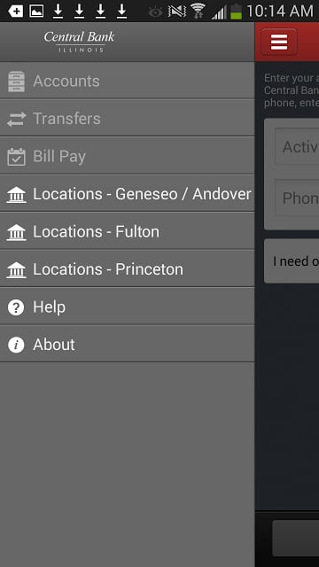 Central Bank Illinois Mobile截图2