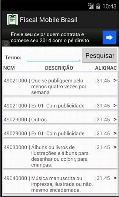 Fiscal Mobile Brasil截图9