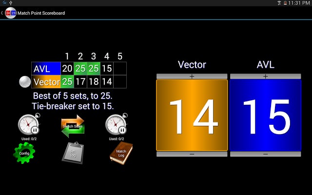 Match Point Scoreboard截图9