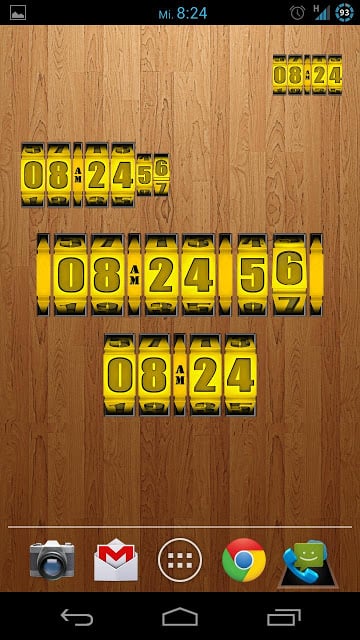 3D Rolling Clock GOLD截图4