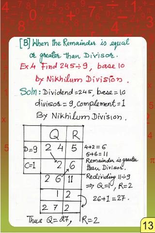 Vedic Maths - Division - Nikhilum截图1