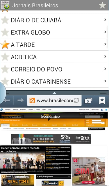 Not&iacute;cias do Brasil截图4