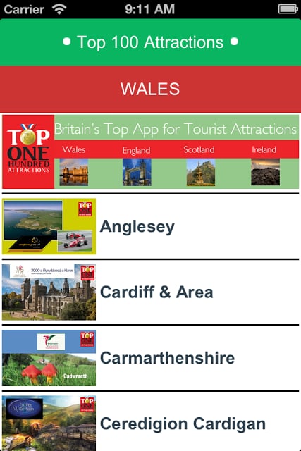 Wales Top 100 Attractions截图6