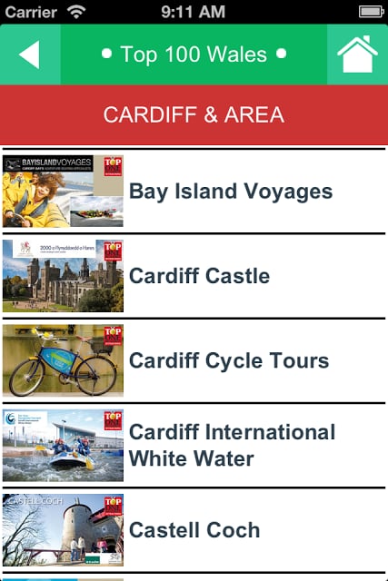 Wales Top 100 Attractions截图2