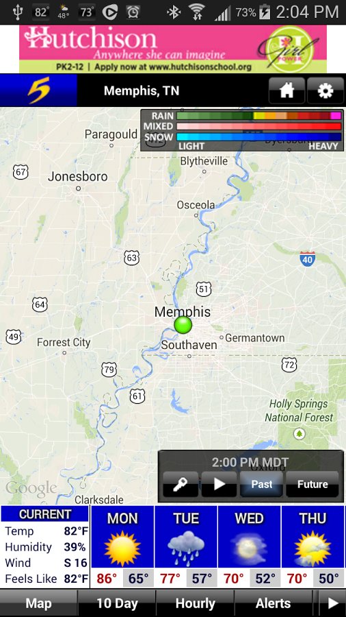 Action News 5 Memphis Weather截图2