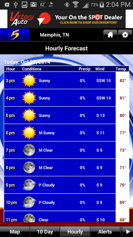 Action News 5 Memphis Weather截图5