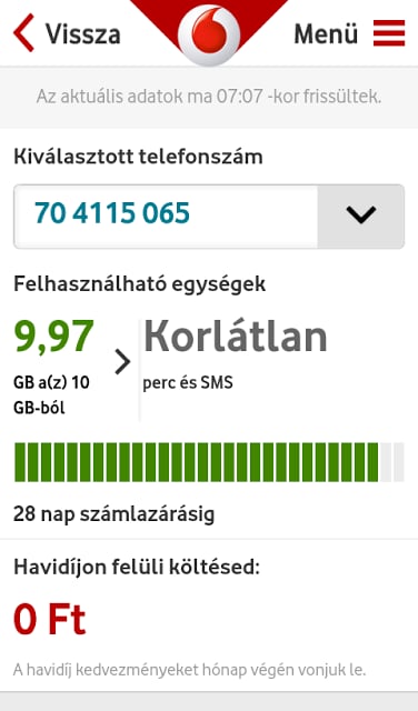 Mobil Vodafone截图5