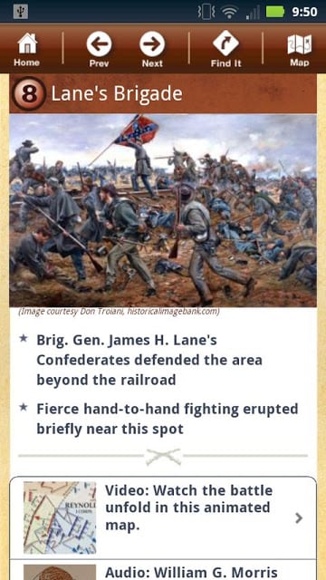 Fredericksburg Battle App截图2