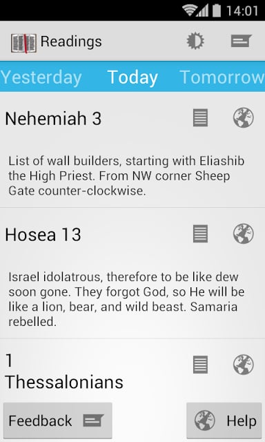 Daily Bible Reading截图1