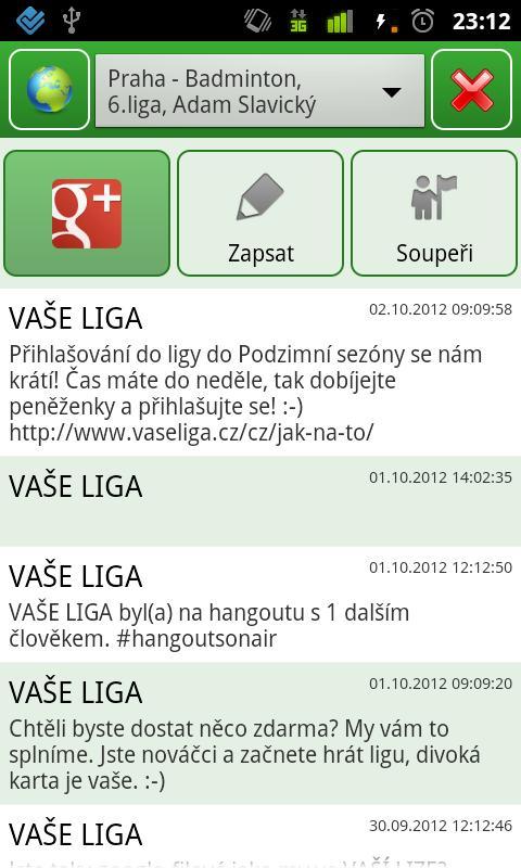 VAŠE LIGA截图3