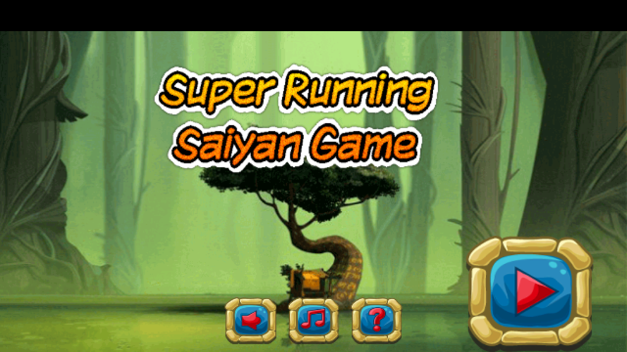 Super Running Saiyan Game截图1