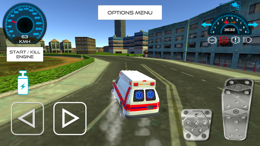 Ambulance Driving Simulation截图2