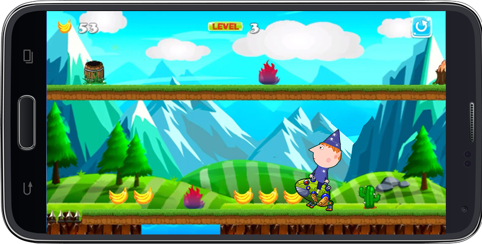 super ben and holly go run截图5