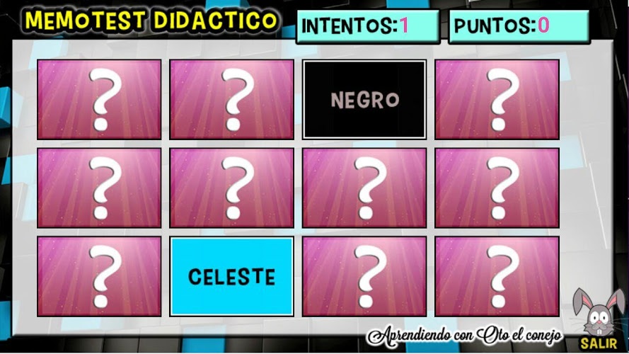 Memotest Juego de memoria截图2