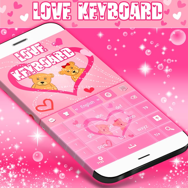 粉色爱心键盘免费截图9