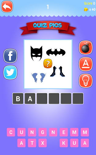 Quiz Pics Superhero截图2