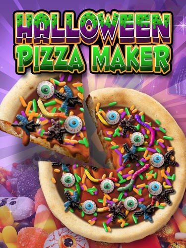 Halloween Candy Pizza Maker截图5