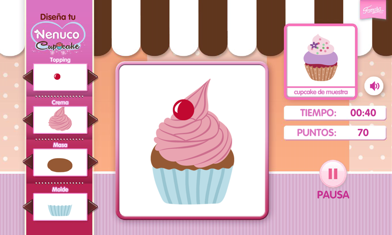 Diseña tu Cupcake con Nenuco截图3