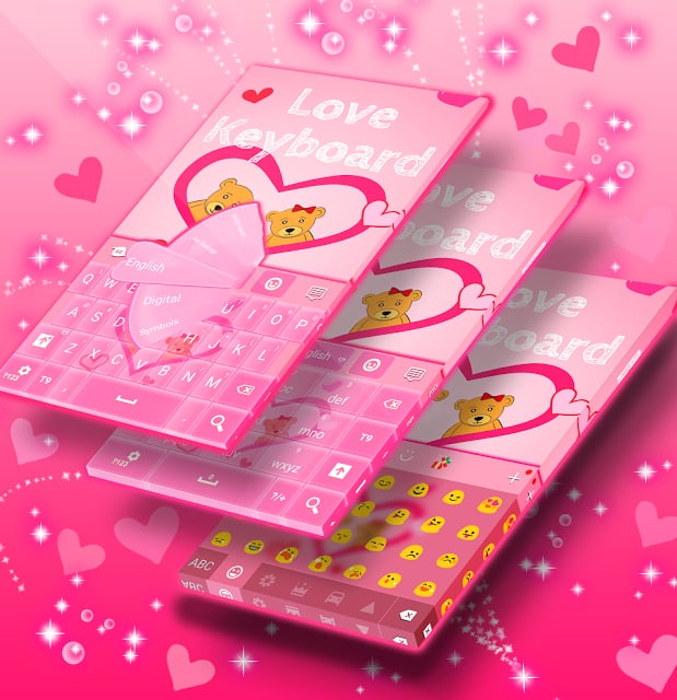 粉色爱心键盘免费截图8
