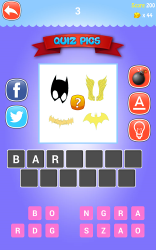 Quiz Pics Superhero截图4