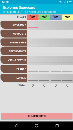 Explorers Scorecard截图2