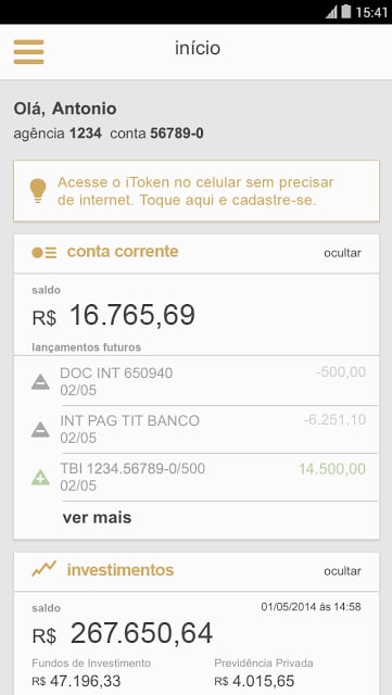 Ita&uacute; Personnalit&eacute;截图2