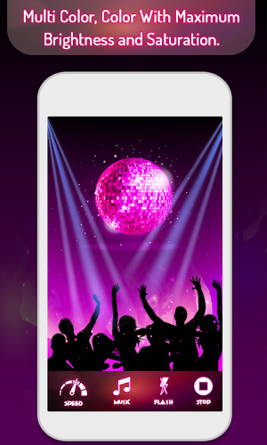 Colorful Disco Flashlight截图2