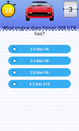 Quiz for Ferrari 308 GTB Fans截图5