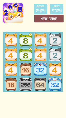 2048猫咪版截图1