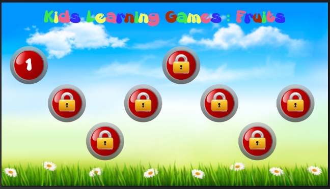 Kids Learning Games : Fruits截图2